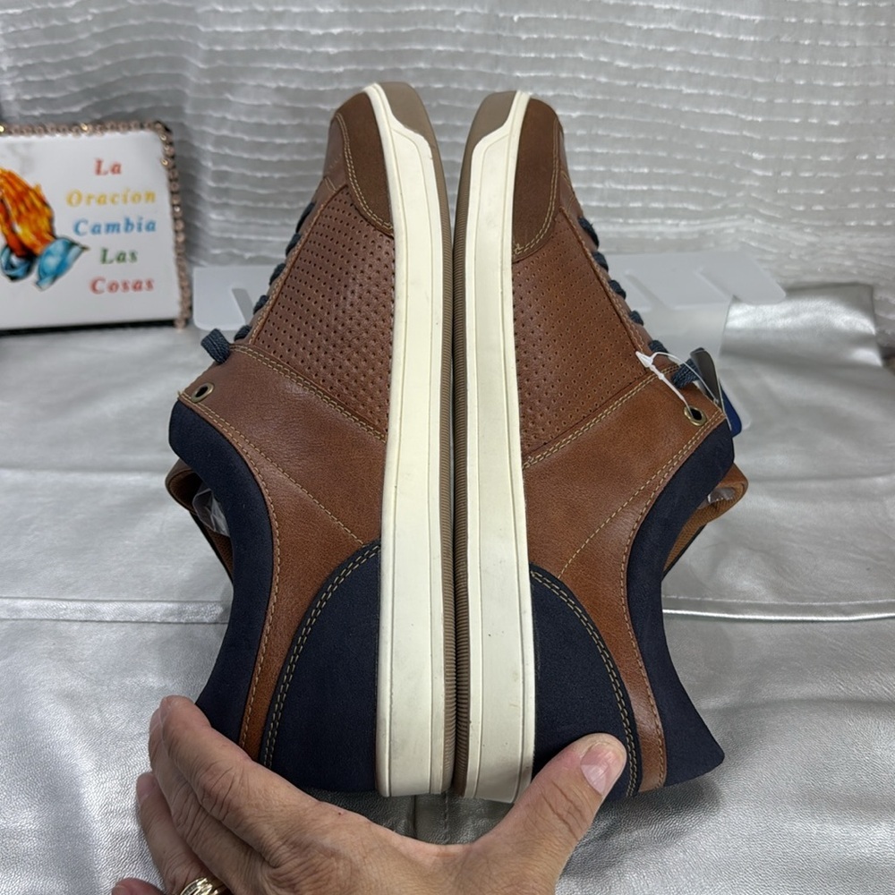 (W9) George Men's Brown and Black Casual Sneakers, size 11-(1), 12-(5) - Picture 9 of 11